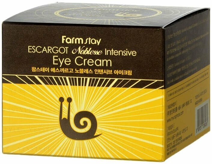 Farm Stay Escargot Интенсивный крем для глаз с муцином улитки Noblesse Intensive Eye Cream, 50мл