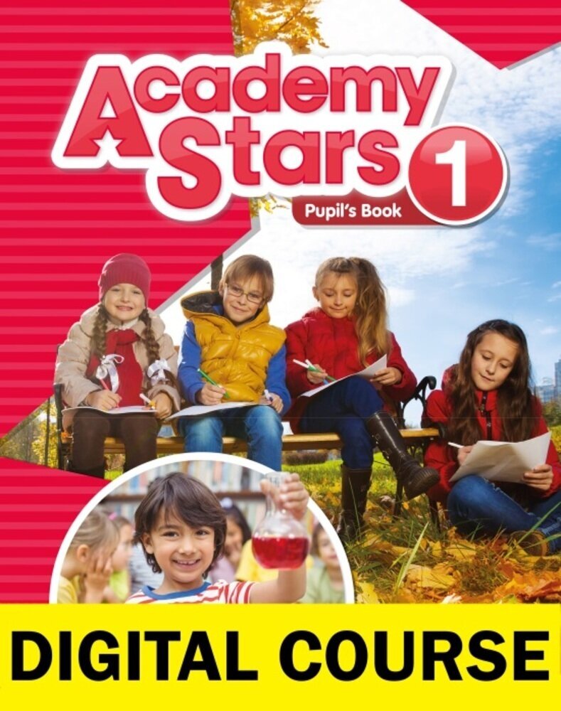 Academy Stars Level 1 DSB and OWB with Pupil’s Practice Kit (Online Code): доступ к контенту на 720 дней