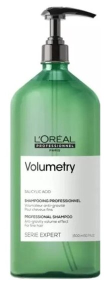 Шампунь для придания объема тонким волосам L`oreal Professionnel Volumetry, 1,5 л