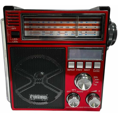 Радиоприемник FUMAO FM-828U от сети от батареек SD USB FM 123800₽
