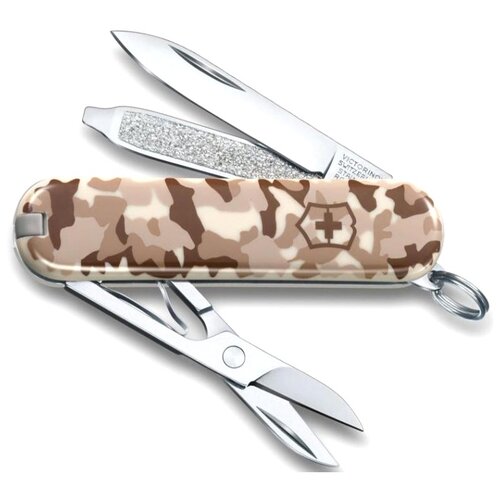 Набор аксессуаров VICTORINOX Classic SD desert camouflage ножницы для шитья victorinox модель 8 1039 09