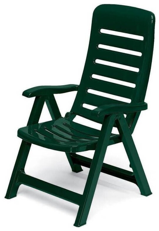 Пластиковое кресло SCAB GIARDINO Quintilla armchair, зеленый