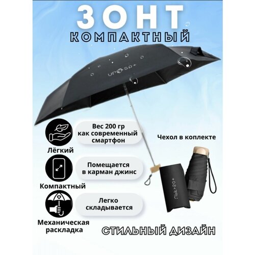 Зонт Bella Umbrella, черный