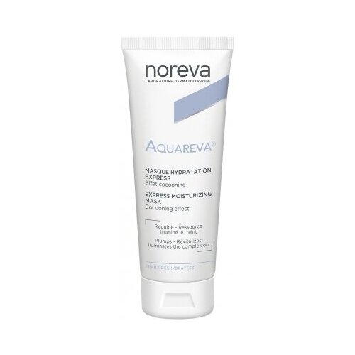 Noreva Aquareva Masque hydratation express Увлажняющая экспресс-маска, 50 мл noreva laboratories увлажняющая экспресс маска 50 мл