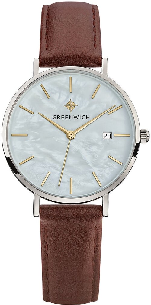Наручные часы GREENWICH Greenwich, серебряный