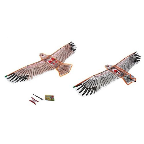 Воздушный змей Орёл в полете с леской 320140 538₽