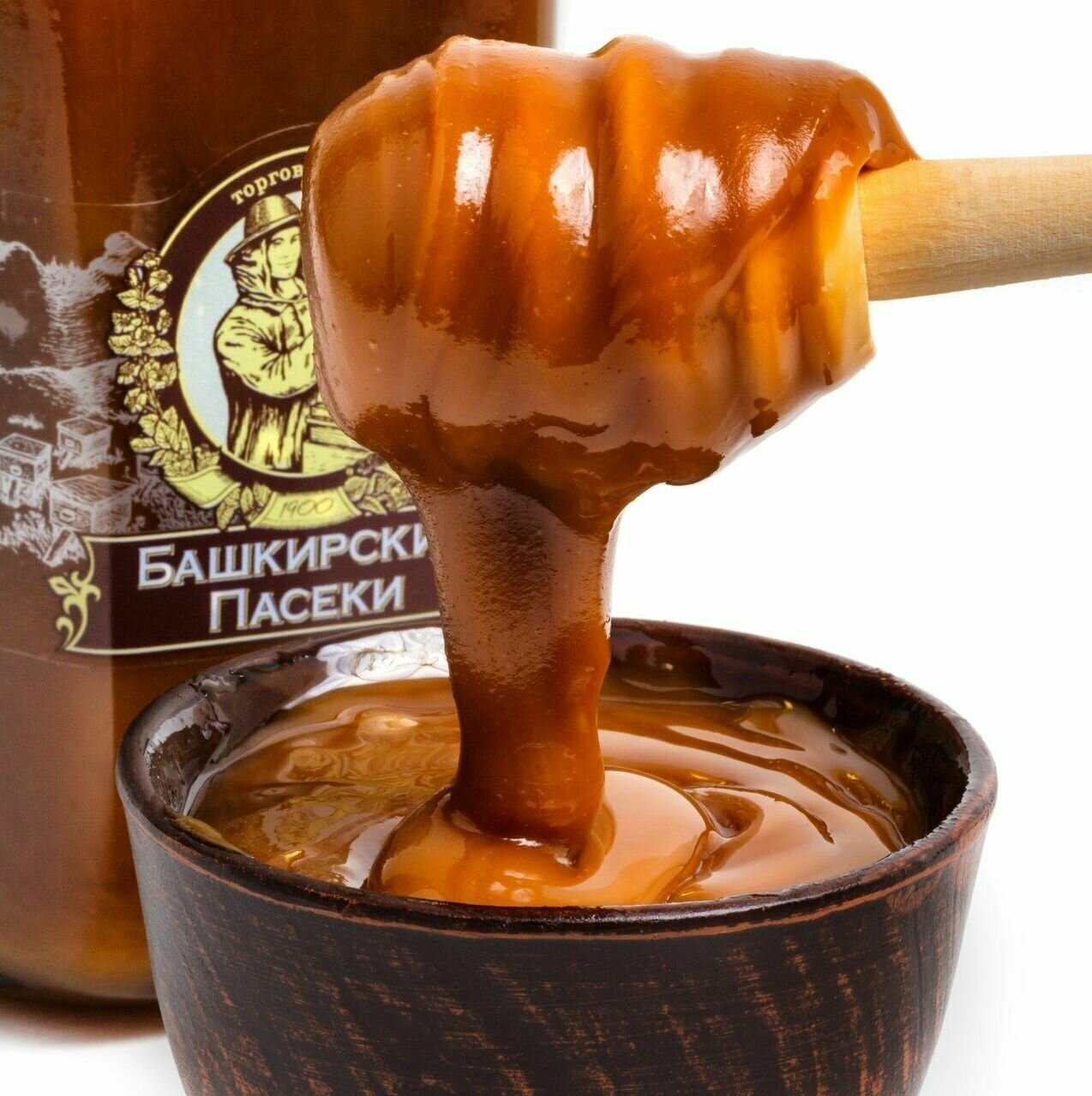 Мед гречишный башкирские пасеки, 1 кг. Сбор 2023 года - фотография № 8