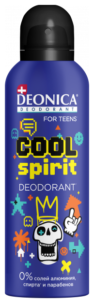 Арнест Дезодорант-спрей Deonica for teens Cool Spirit 125 мл