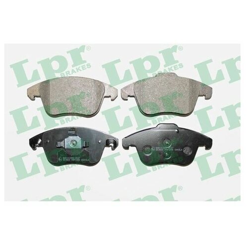 LPR 05P1480 Колодки тормозные дисковые