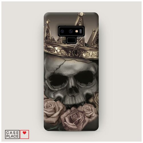 фото Чехол пластиковый samsung galaxy note 9 череп 22 case place