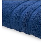 Полотенце махровое Sanpa Home Collection AGATA, размер 70х140, цвет темно-синий - изображение