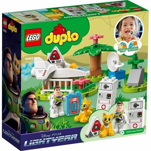 конструктор lego duplo disney планетарная миссия базза лайтера 10962 Конструктор LEGO DUPLO Планетарная миссия Базза Лайтера (10962 Buzz Lightyear's Planetary Mission)