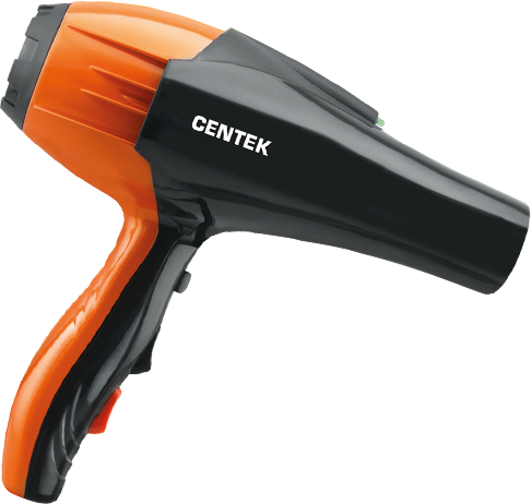 Фен Centek CT-2226 Professional черный/оранжевый