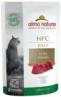 Almo Nature Паучи Тунец в Желе для кошек (Classic Nature Jelly - Tuna) 0,055 кг