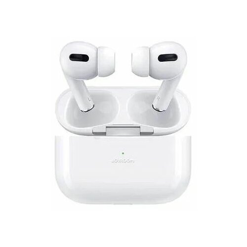 Наушники беспроводные Joyroom JR-T03S Pro NEW белые с тонким красным чехлом 219900₽