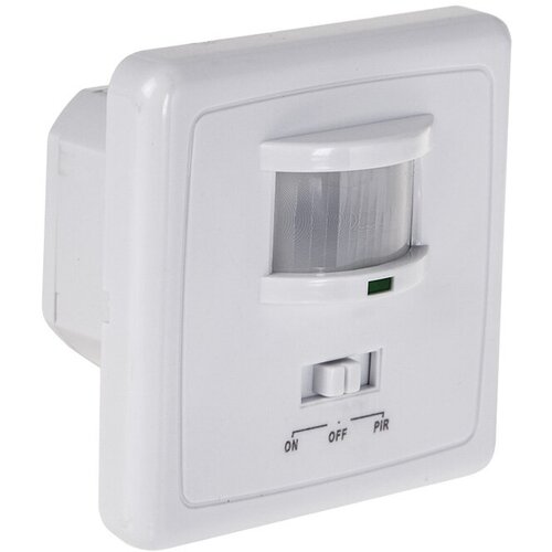 Встраиваемый в подрозетник датчик движения угол обзора 160 градусов для дома и офиса дальность до 9 м 86200₽