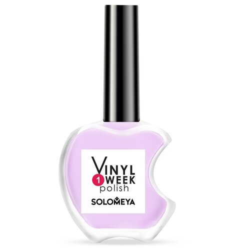 Solomeya Лак для ногтей One Week Vinyl Polish, 13 мл, Lavender №11