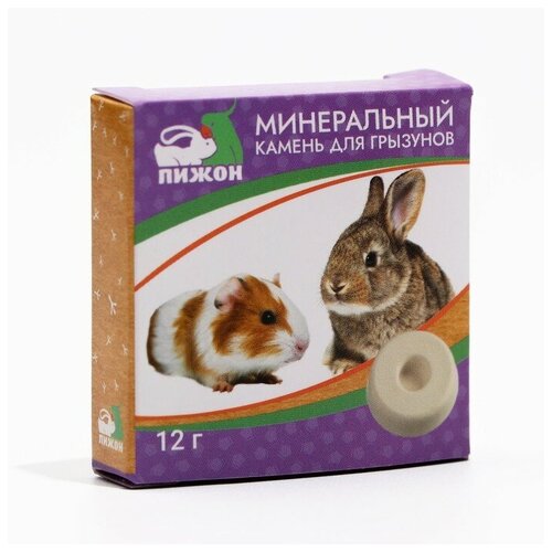 Минеральный камень Пижон для грызунов 12 г 58₽
