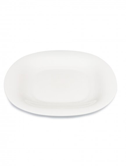 Тарелка обеденная карин белый 26см - фотография № 2