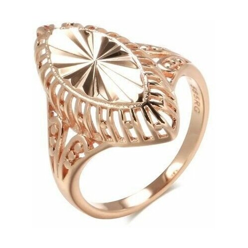 Печатка, размер 21, золотистый