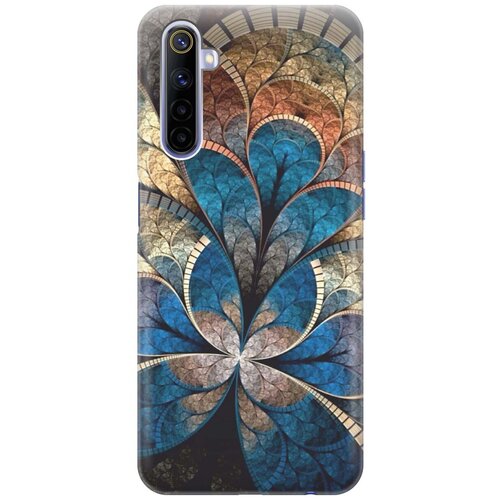 фото Ультратонкий силиконовый чехол-накладка для realme 6 с принтом "великолепный век" gosso