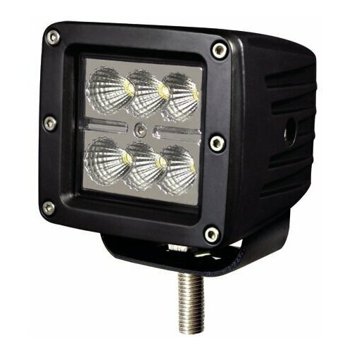 Фара светодиодная AutoExpert M18 для Off Road 83*75*79мм, 9V-48V, 1200 Lum, 6000K, IP67, 4 LED CREE по 5W, ближний свет