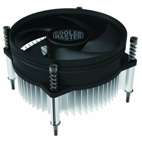 Кулер для процессора Cooler Master i30P (RH-I30P-26FK-B1) cooler master i30 i50 i50c cpu cooler radiator 95mm quiet fan for intel lga 775 1150 1151 1155 1156