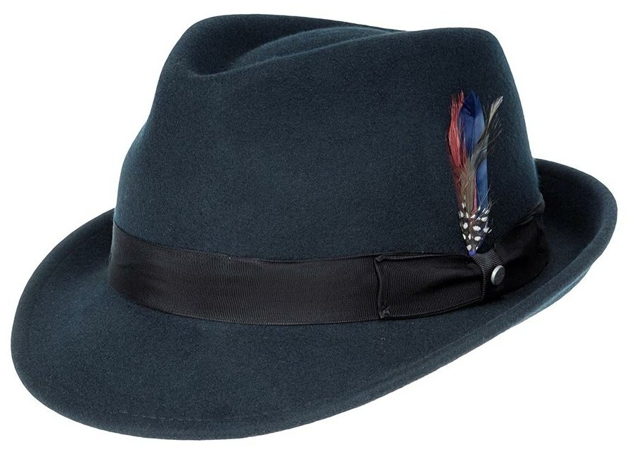 Шляпа STETSON арт. 1148101 TRILBY WOOLFELT (синий) 