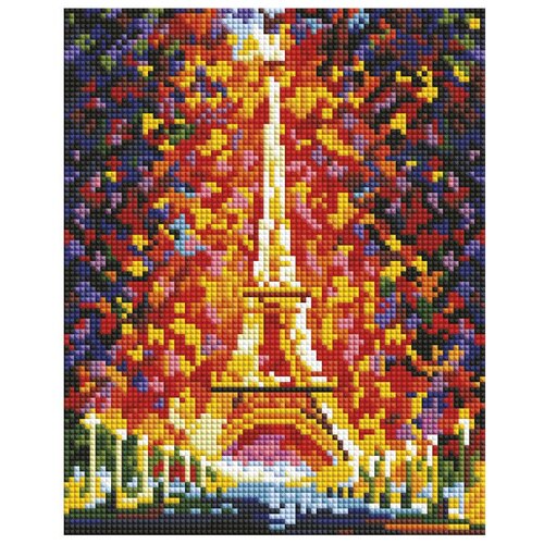 Алмазная вышивка Белоснежка 531-ST-S Париж - огни Эйфелевой башни
