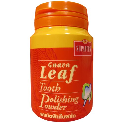 Тайский зубной порошок с листьями гуавы Supaporn