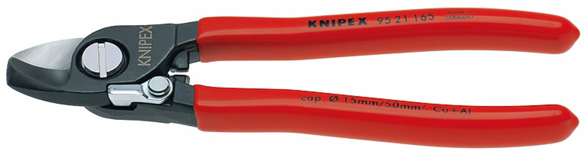 Ножницы для резки кабелей с раскрывающей пружиной KNIPEX KN-9521165