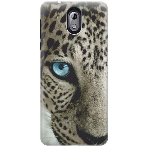 фото Re:pa накладка transparent для nokia 3.1 с принтом "голубой глаз"