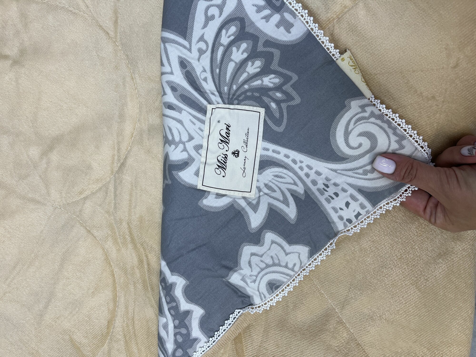 Комплект с одеялом Miss Mari "Хлопок-Велсофт" (WD184), евро - фотография № 12