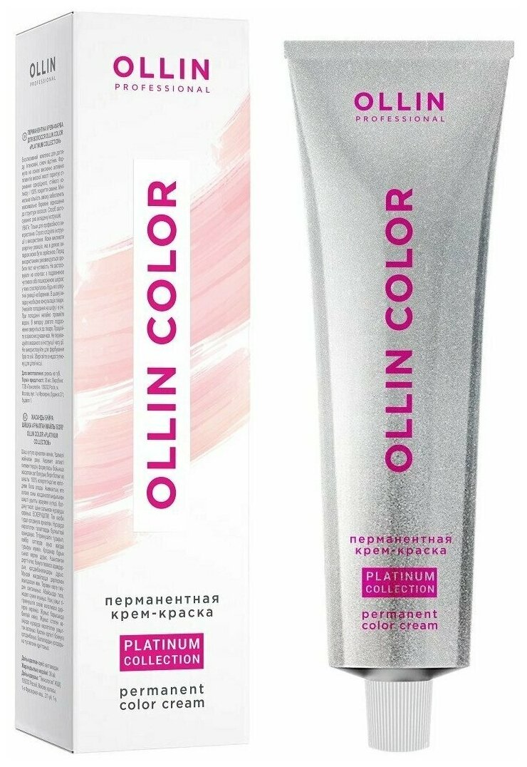 OLLIN Professional Color Platinum Collection перманентная крем-краска для волос