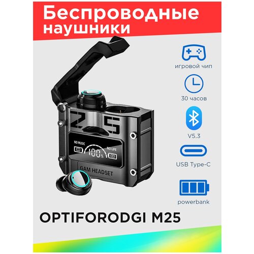 Беспроводные наушники OPTIFORODGI M25 Цвет черный 239500₽