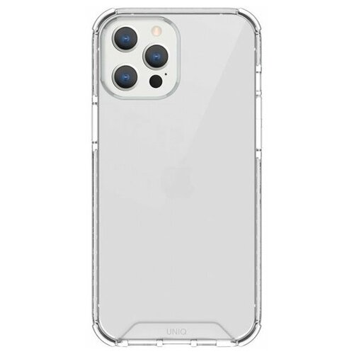 фото Чехол uniq combat (ip6.7hyb(2020)-comclr) для iphone 12 pro max, прозрачный