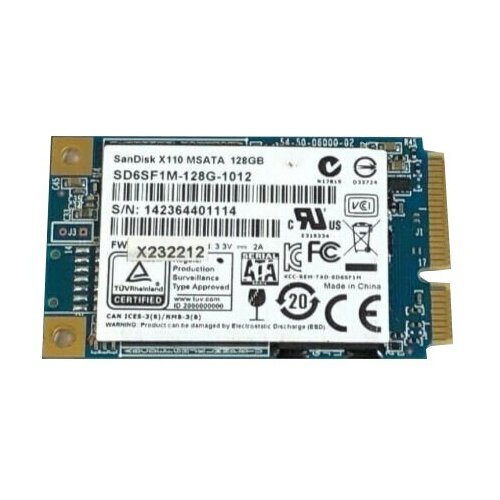 Твердотельный накопитель DELL 128 ГБ mSATA 0G3M7R 644300₽