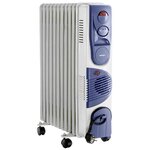 Обогреватель масляный CT-6204/электрический тепловентилятор/электрообогреватель/для дачи/для дома/напольный - изображение