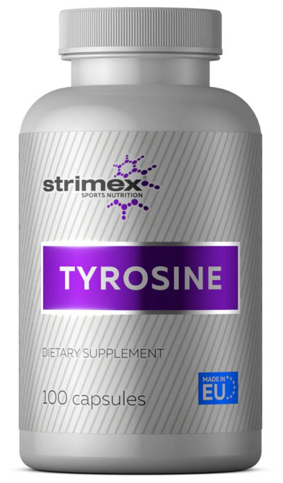 Аминокислоты Тирозин Strimex Tyrosine 100 капсул