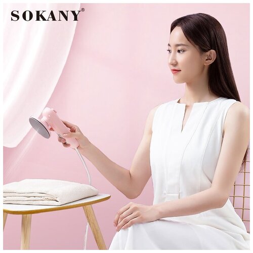 Ручной утюжок для одеждыFAST AND EFFICIENTSK-3070защита от перегреварезервуар для водыглажка на 360 150 розовый 196000₽