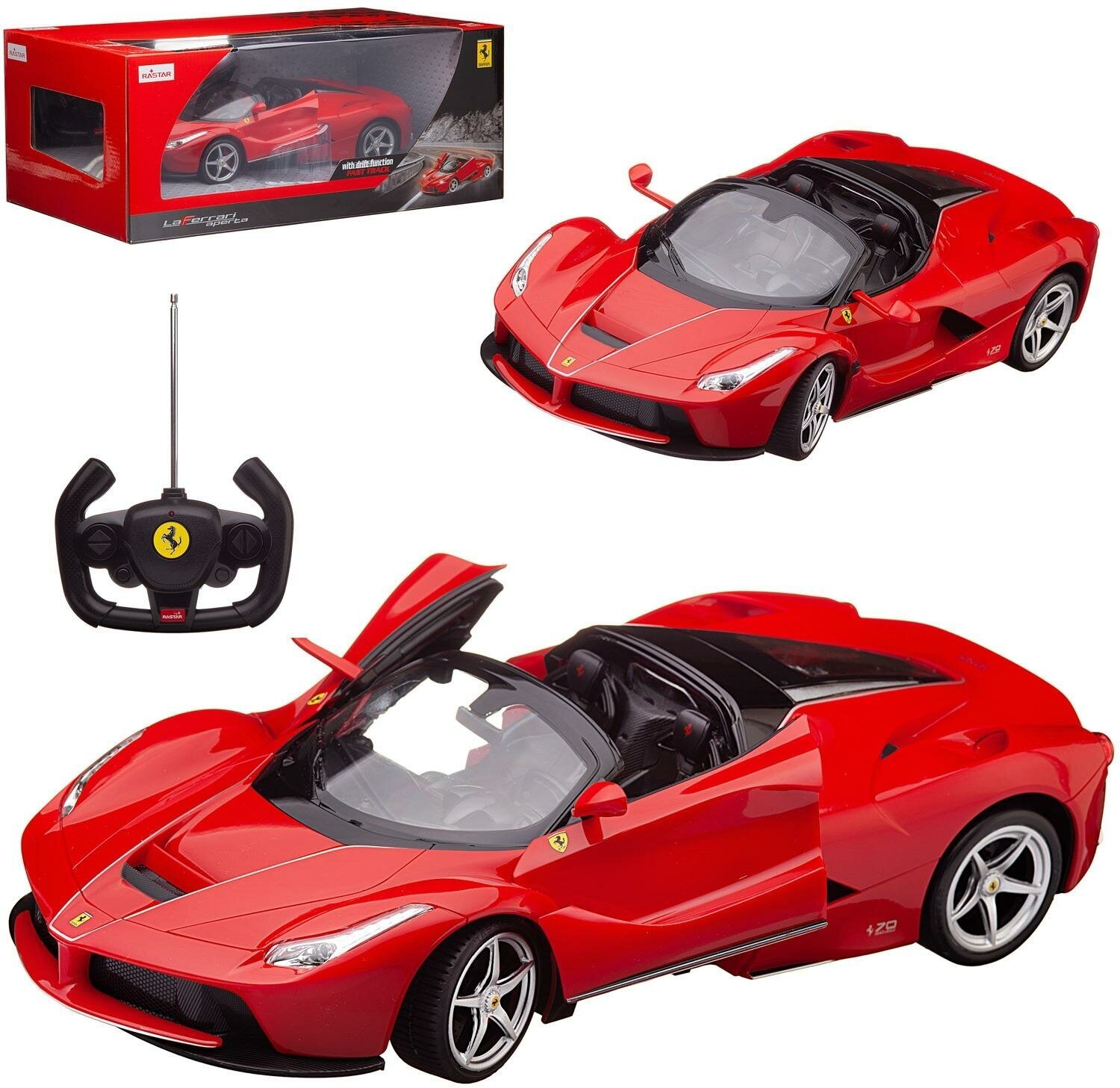 Машина р/у 1:14 Ferrari LaFerrari Aperta, цвет красный