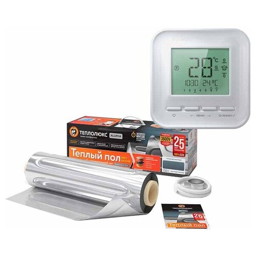 Теплый пол Теплолюкс Alumia 1200-80 терморегулятор Теплолюкс 520 22900₽
