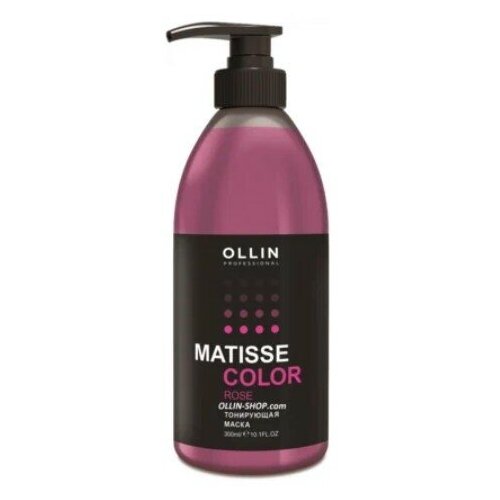 OLLIN Маска тонирующая розовый Matisse Color 300 мл