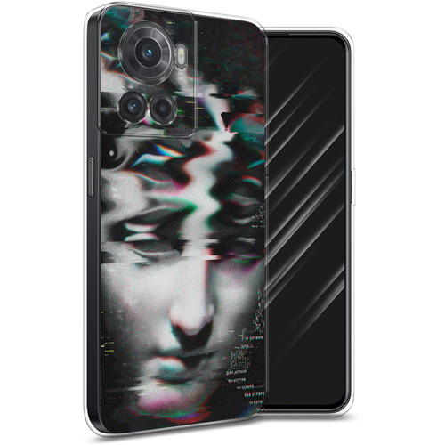 Силиконовый чехол на OnePlus 10R/Ace / Ван Плас 10R/Ace Glitch Art силиконовый чехол на oneplus 10r ван плюс 10r туманные горы