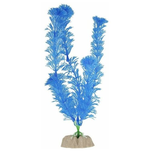 GloFish ВИА Растение флуоресцирующее синее L 20см 773710, 0,031 кг, 38611 glofish l розовое 0 014 кг 5 штук