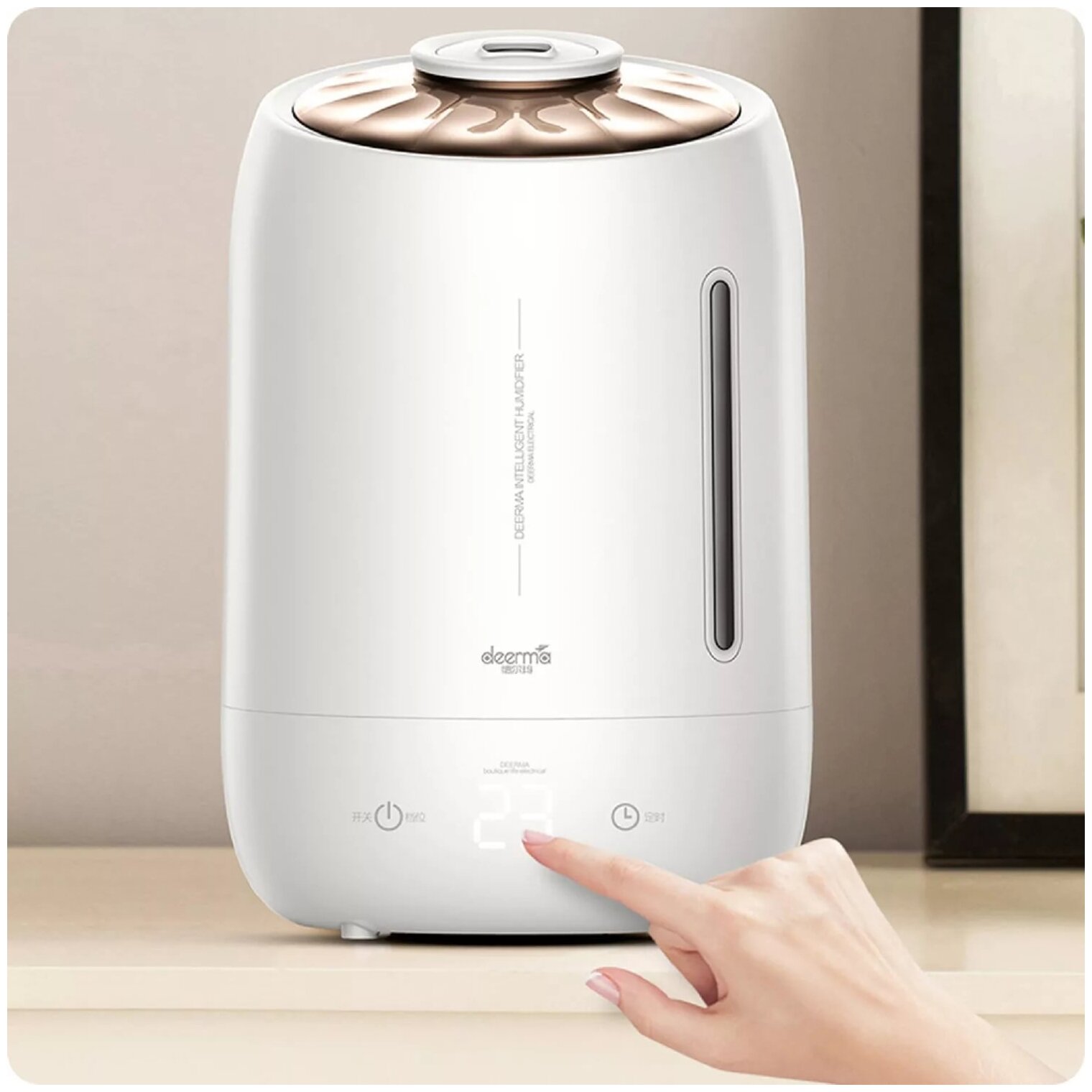 "Увлажнитель воздуха Xiaomi Deerma Air Humidifier 5L DEM-F600, белый" - фотография № 11