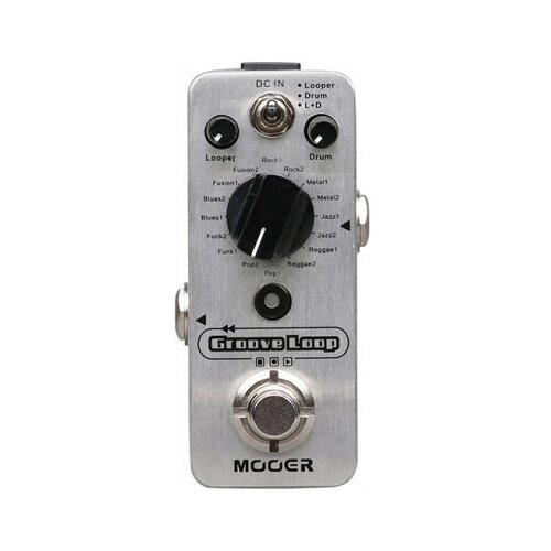 mooer micro looper мини педаль looper Mooer MLP2 Groove Loop Drum Machine and Looper Pedal