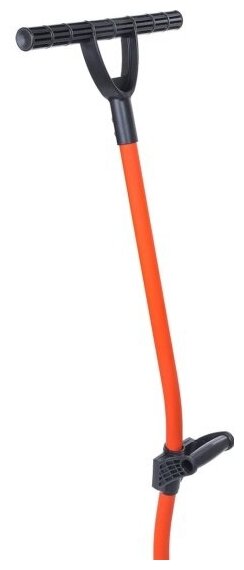 Скрепер для уборки снега CYCLE Ратник с Т-образной пластиковой ручкой и ручкой силы - фотография № 18
