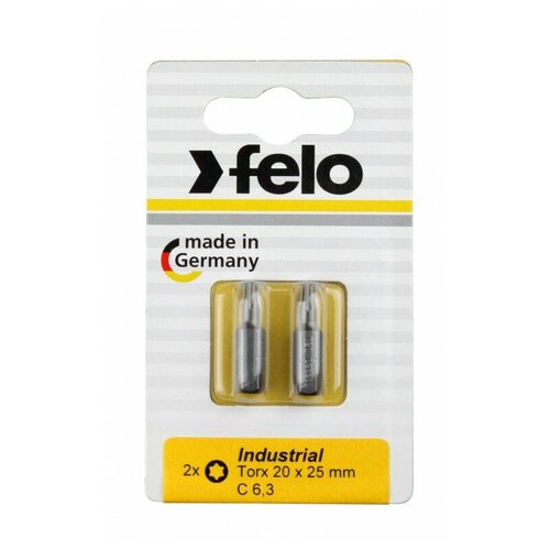 Felo Бита крестовая ударная Torx 40X25, 2 шт 02640036 отвертка torx наконечник felo 50808340