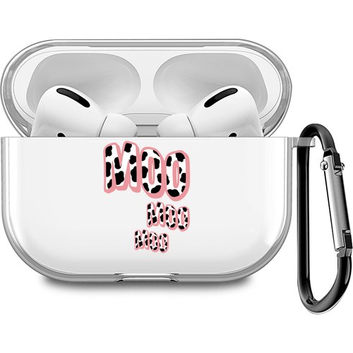 Силиконовый чехол для наушников Airpods Pro 2 Moo moo moo moo lander